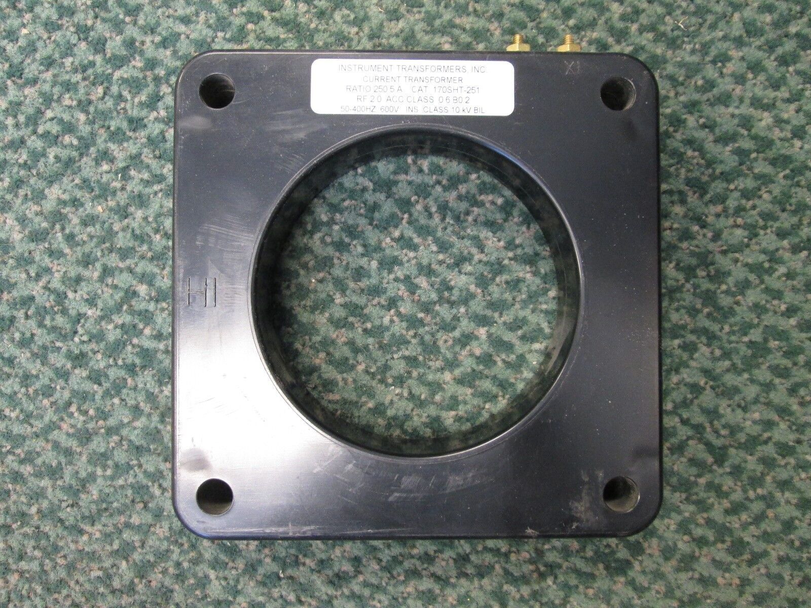 Instrument Transformer Current Transformer 170SHT-251 250:5A Ratio 600V 50-400Hz