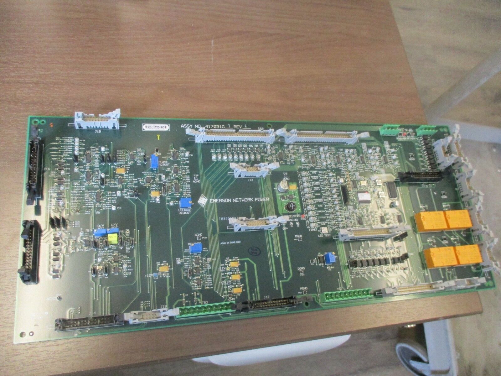 Emerson Network Power Control Board 417031G1 Rev. 4 Used