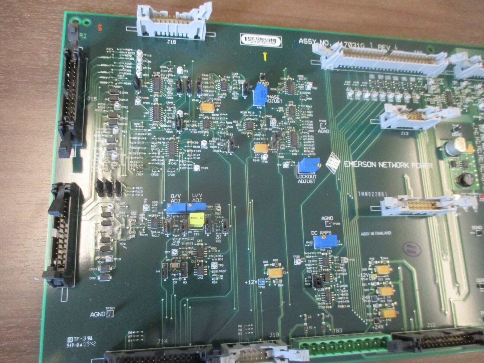 Emerson Network Power Control Board 417031G1 Rev. 4 Used