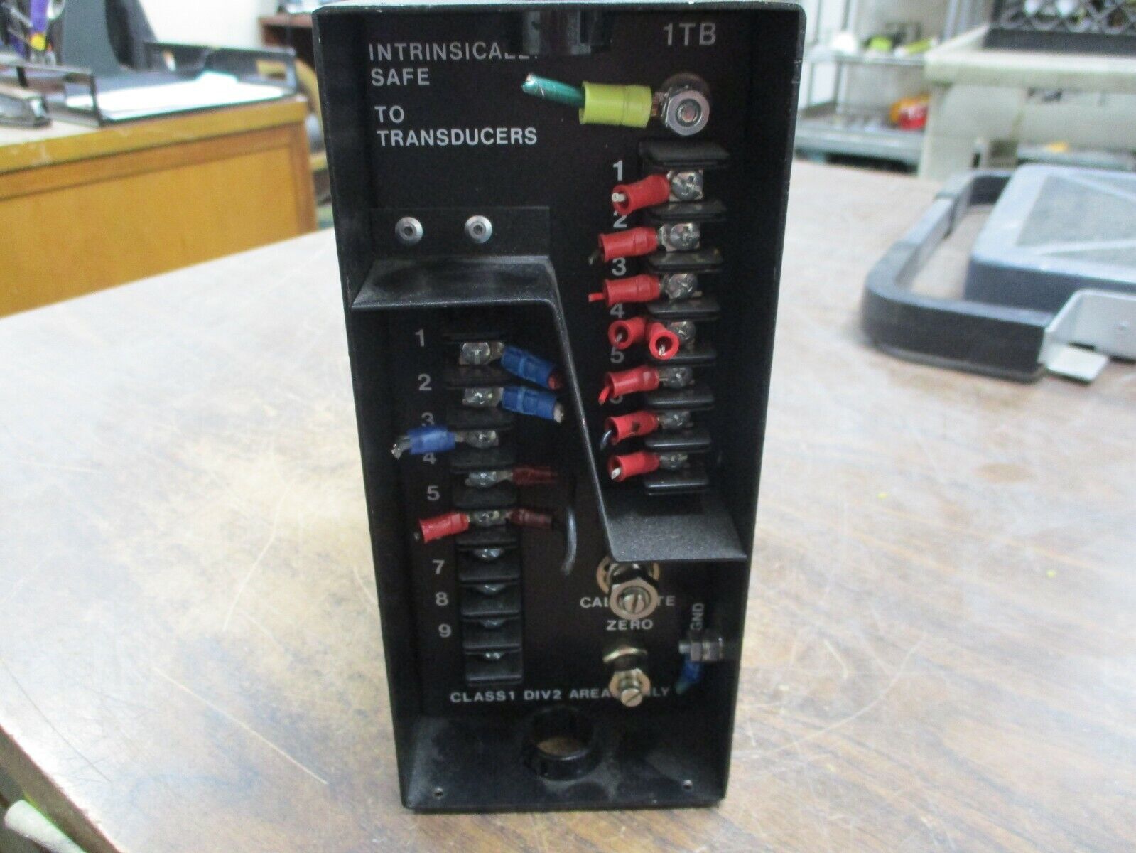 Cleveland-Kidder Tension Indicator TIX-1 115VAC 50-60Hz 0.1A *No Cover* Used