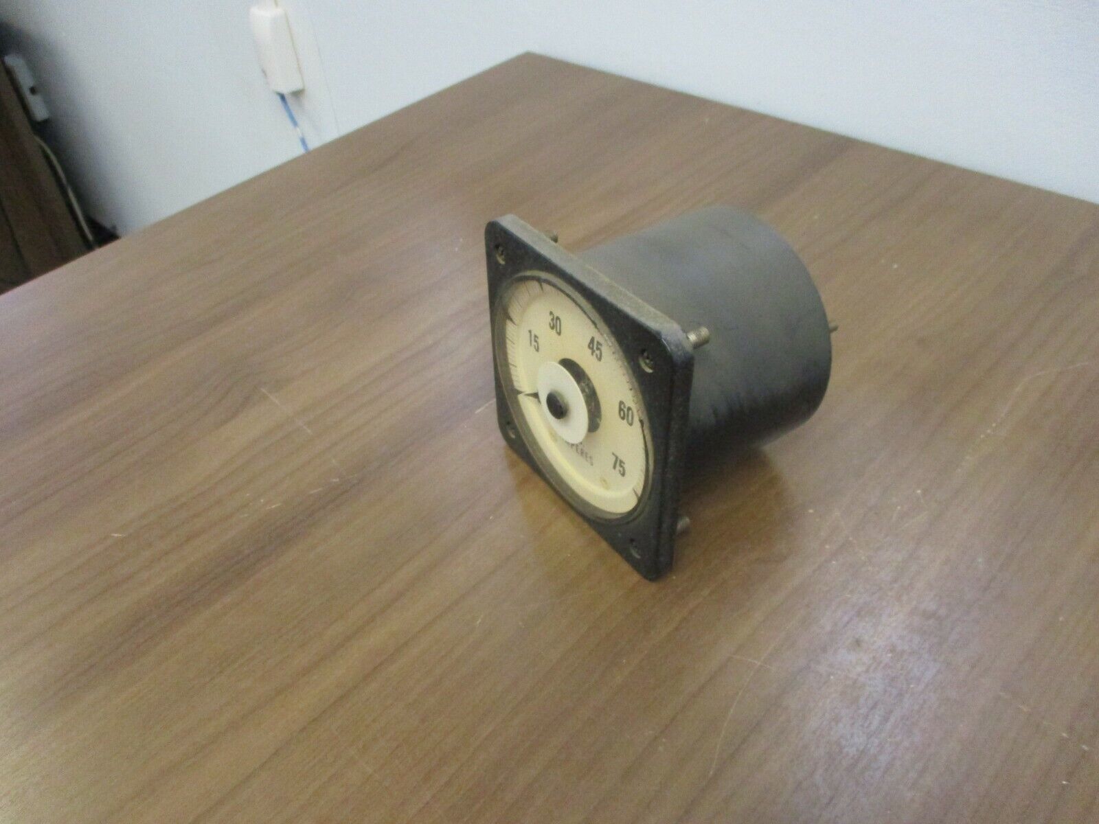 Electromagnetic Industries DC Ammeter ED1AA Range: 0-75A 50MV Used