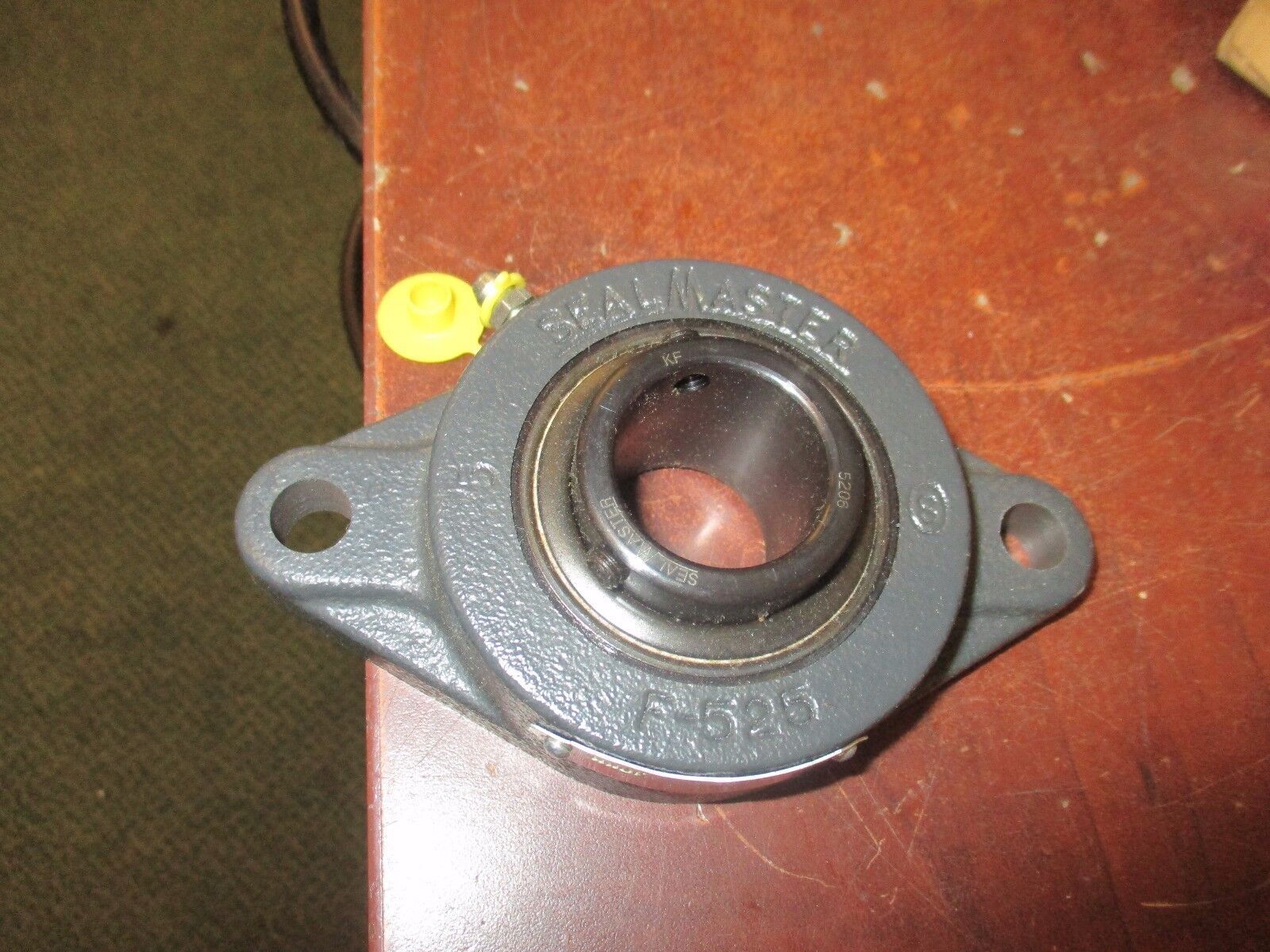 Sealmaster Gold Line Flange Ball Bearing SFT-206 Size: 30mm New Surplus