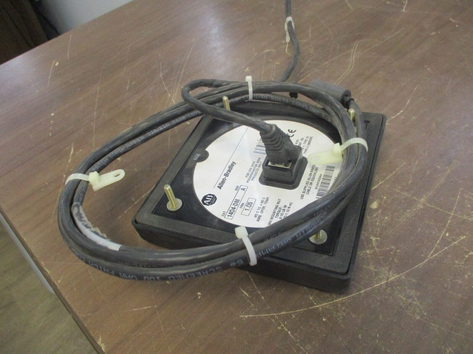 Allen-Bradley Powermonitor 3000 1404-DM Ser A FRN 1.05 Used w/ Cable