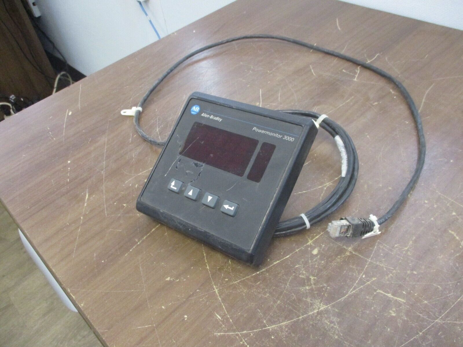 Allen-Bradley Powermonitor 3000 1404-DM Ser A FRN 1.05 Used w/ Cable