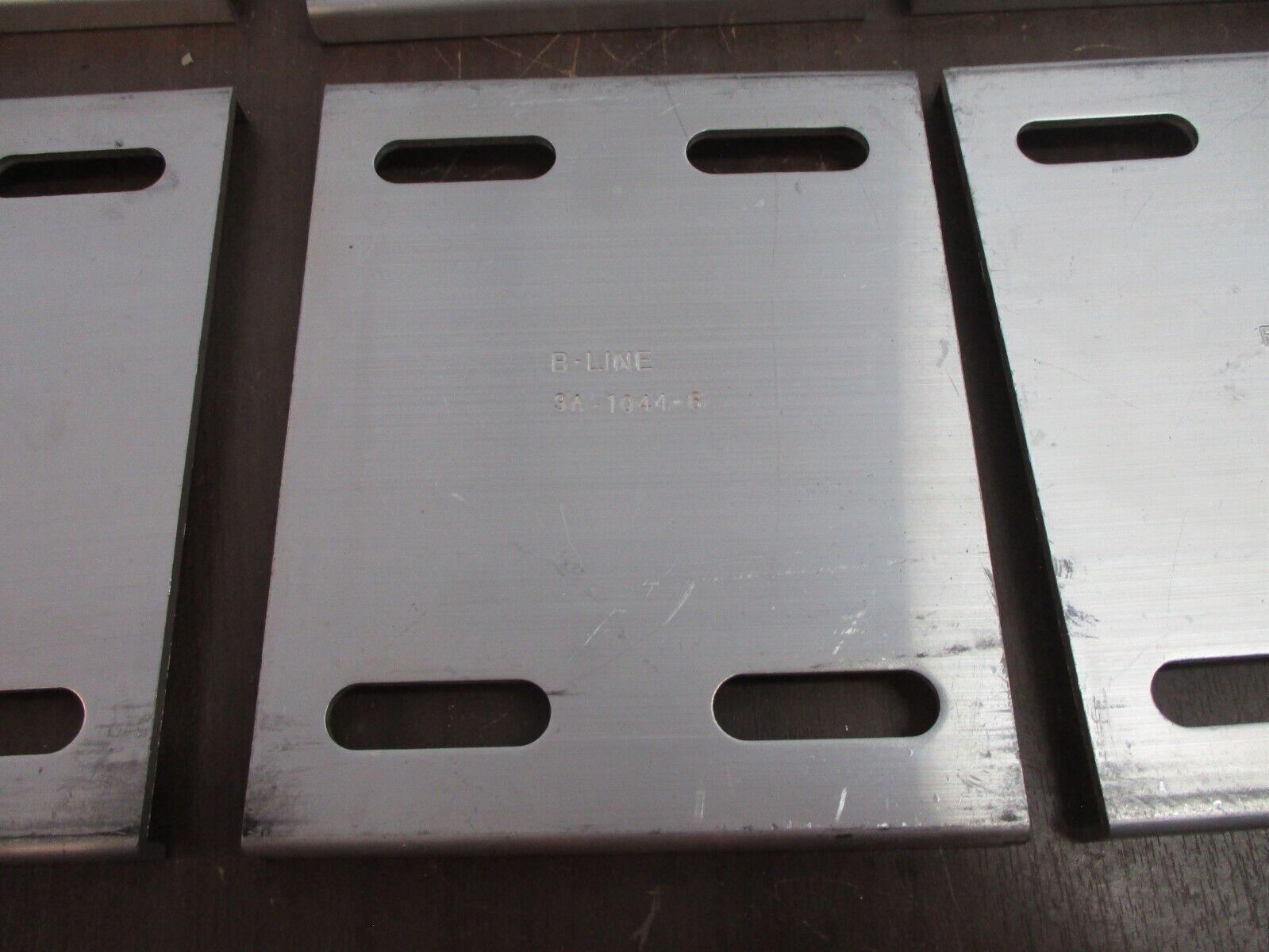 Cooper Channel Splice Plate 9A-1044-6W/SS6 Aluminum *Box of 12* New Surplus