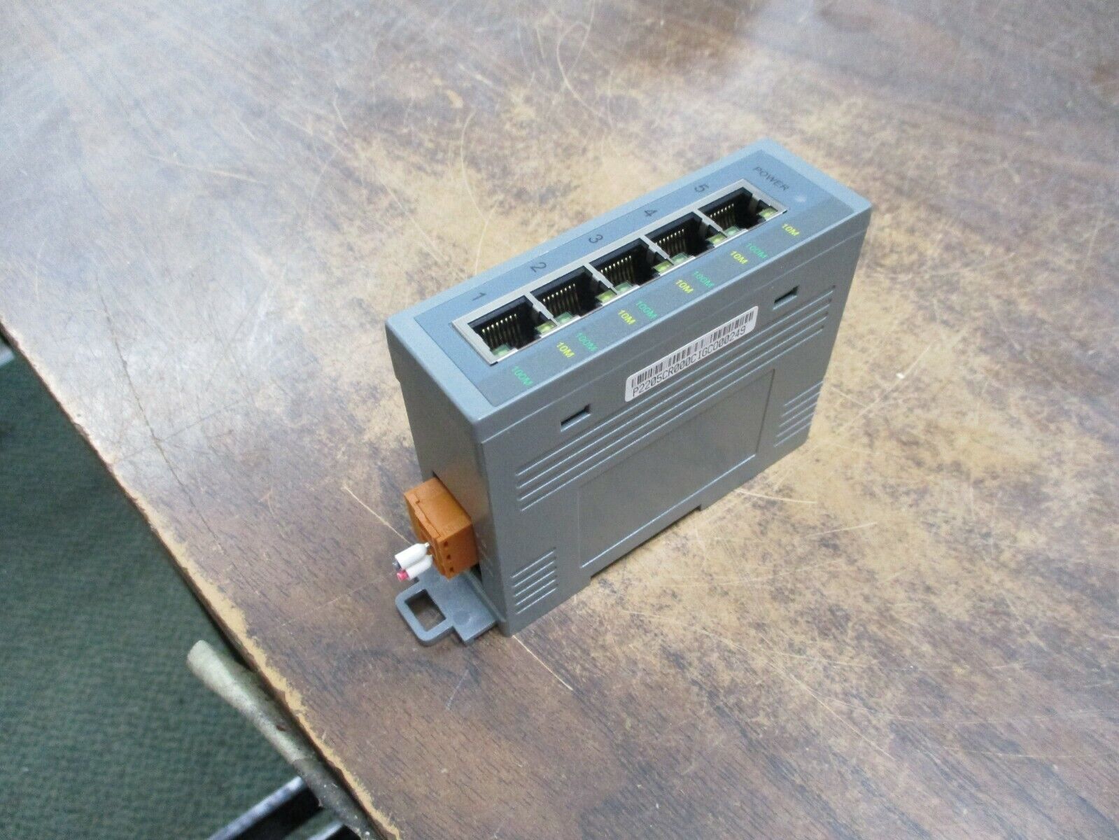 ICP DAS Industrial Ethernet Switch NS-205 5-Port Used