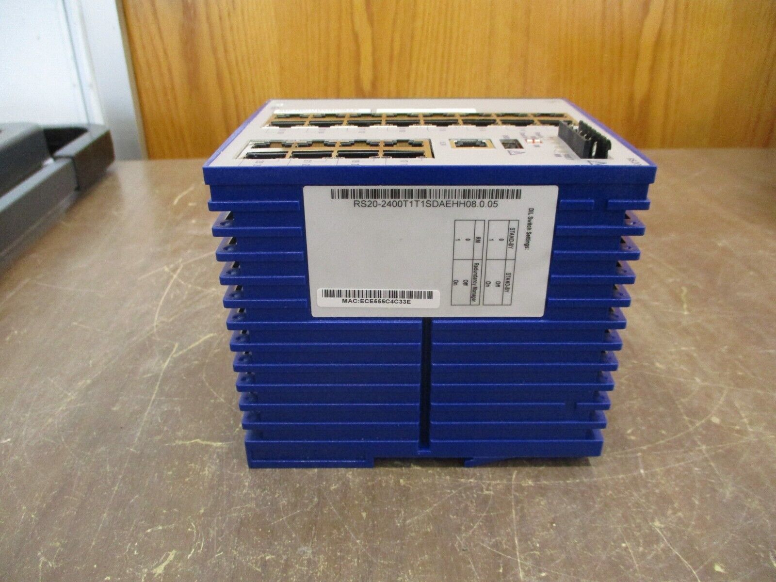 Hirschmann Managed Industrial Ethernet Switch RS20-2400T1T1SDAE SW Rel. 08.0.05