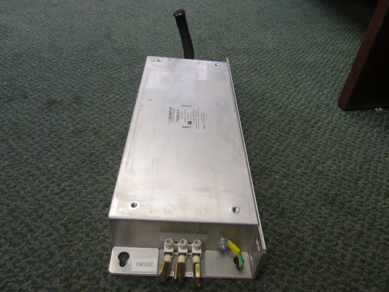 Schaffner Line Filter FS6008-32-07 480V 50/60Hz 3PH 32A Used