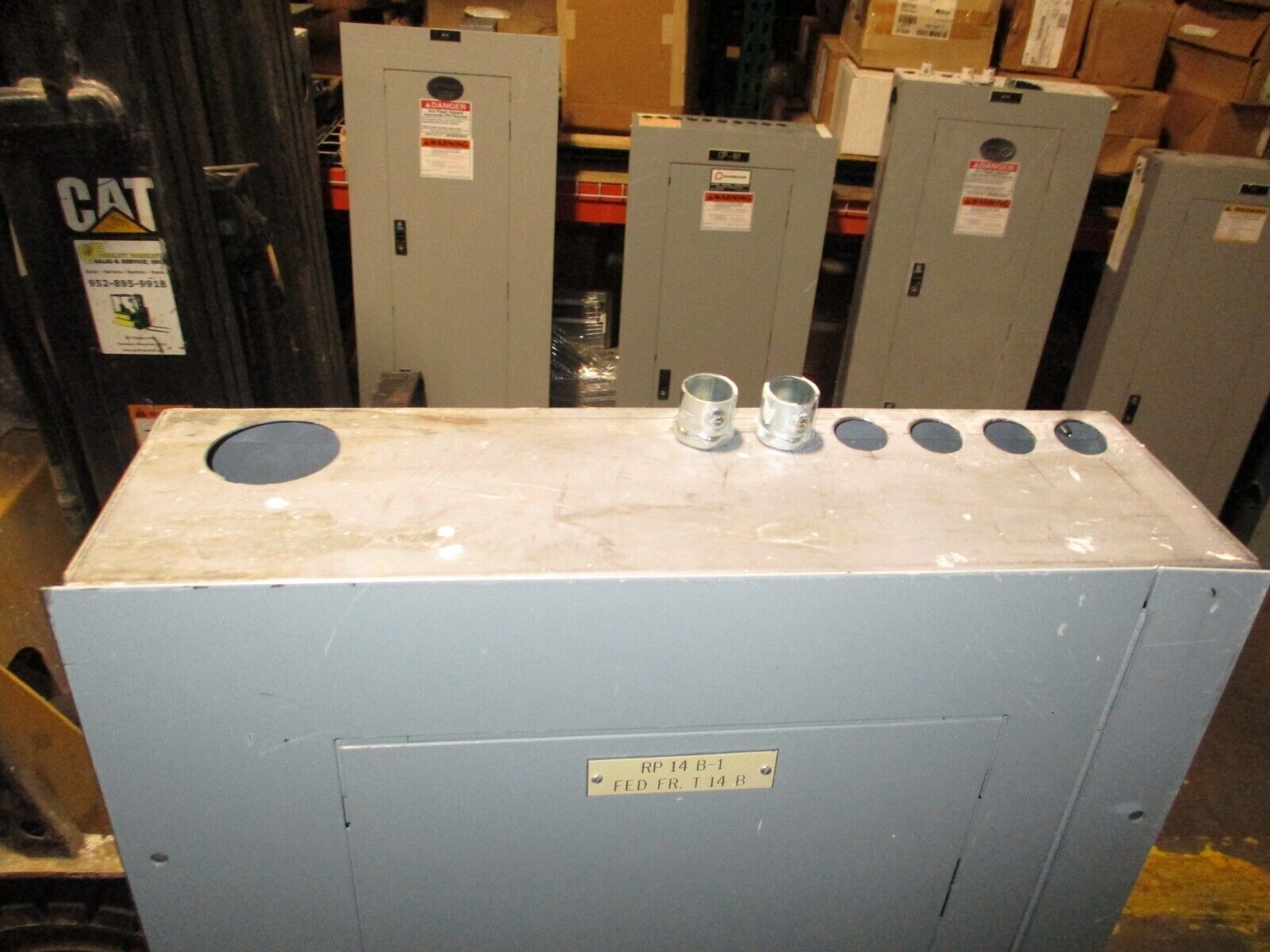 GE Main Breaker Circuit Breaker Panel AQF3422CTX 225A Max, 150A Main 208/120V 4W