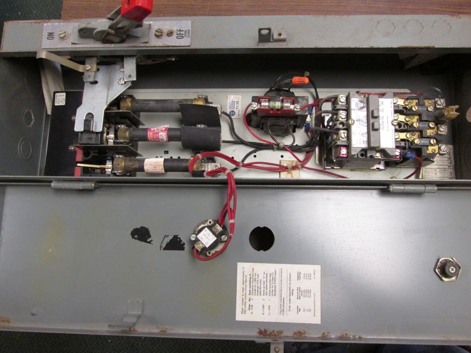 Westinghouse Fusible Combination A200M0CACM Size 0 120V Coil Used