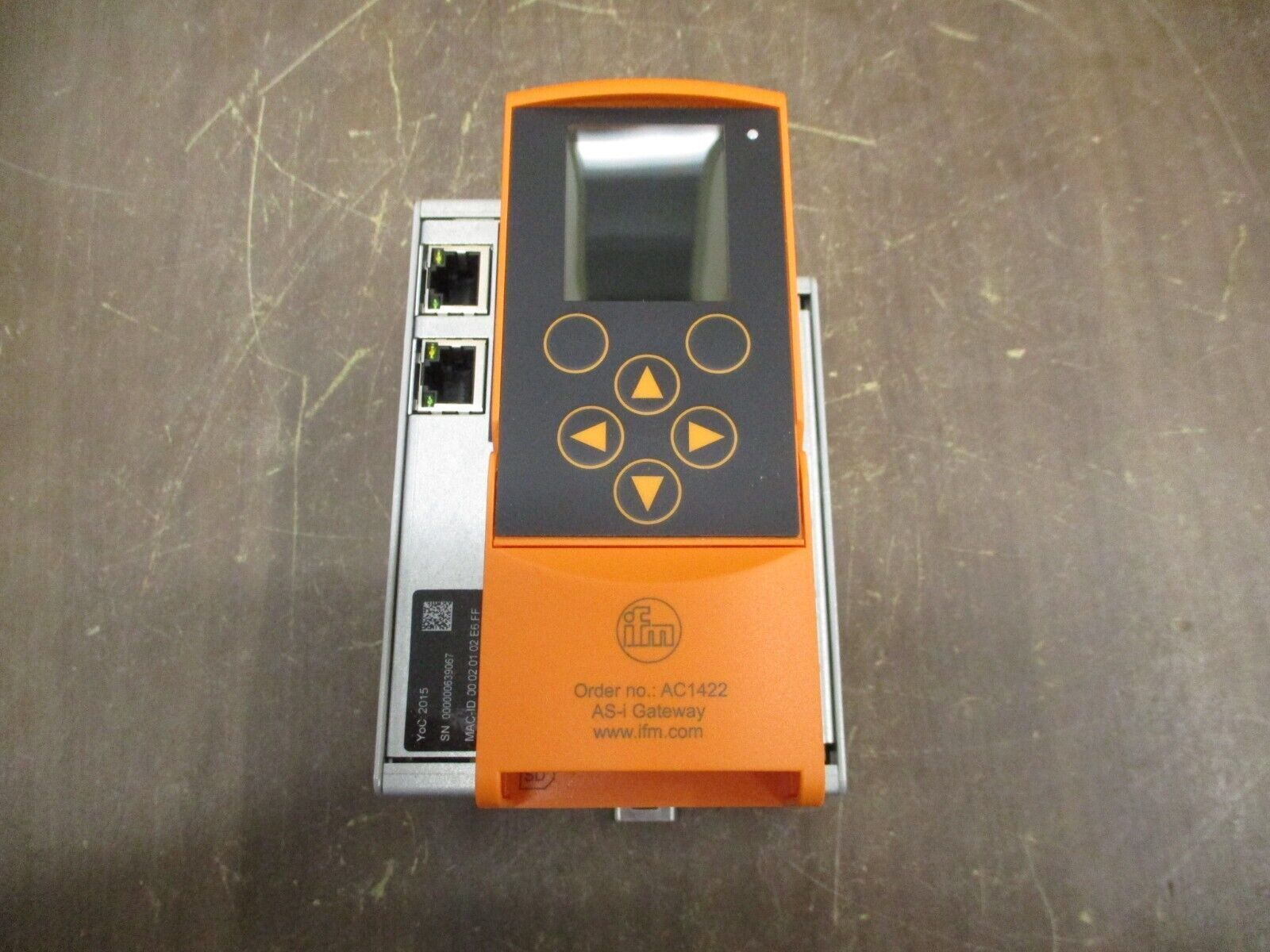 IFM AS-i Ethernet/IP Gateway AC1422 New Surplus