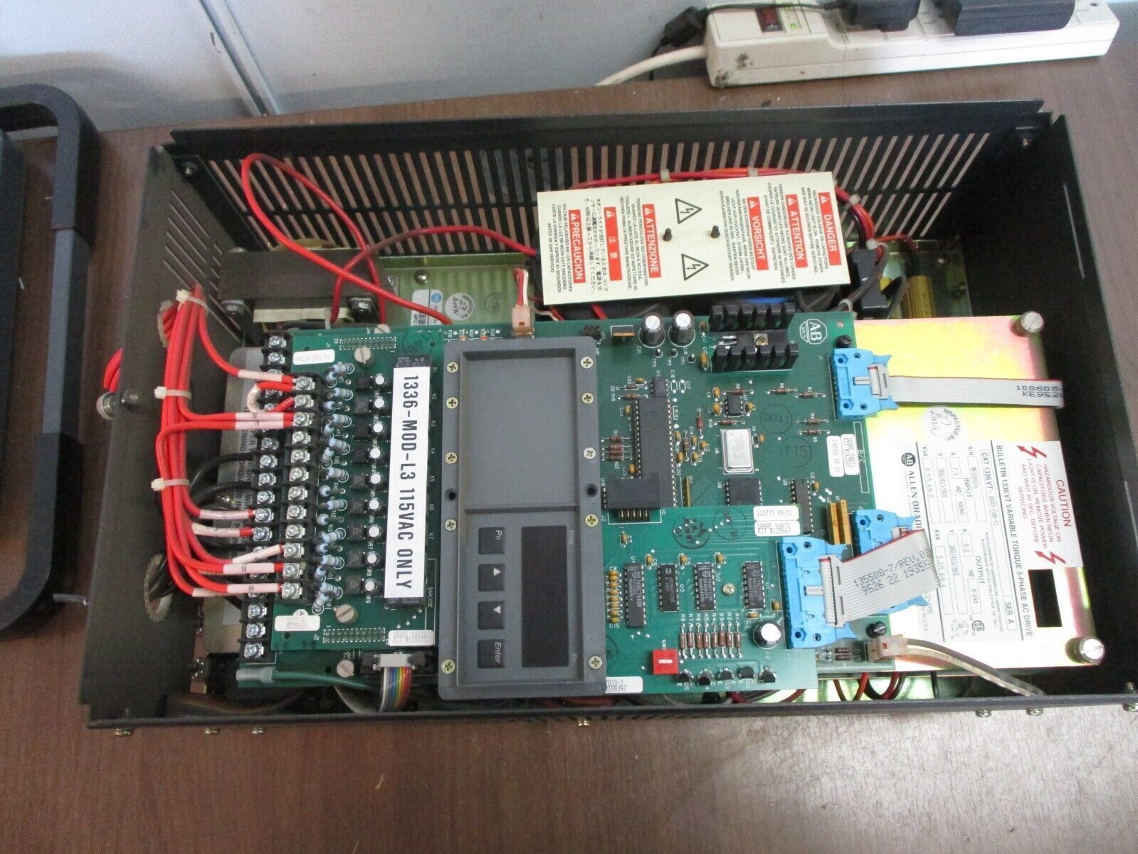 Allen-Bradley 1336VT AC Drive 1336VT-B005-EAN-S1 Ser. A 5HP 3Ph Used