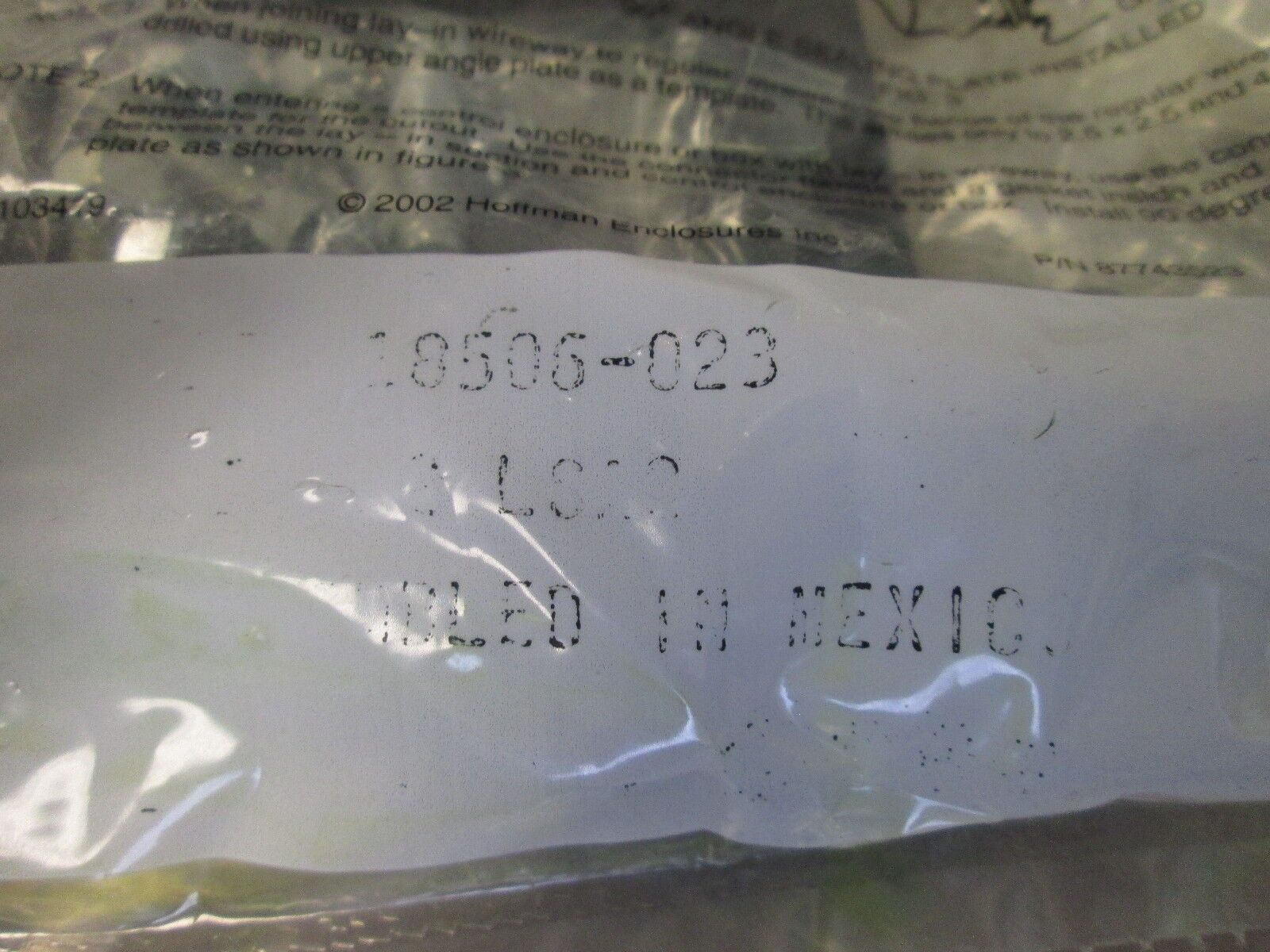 Hoffman Wireway Sealing Kit 18506-023 *Lot of 2* New Surplus