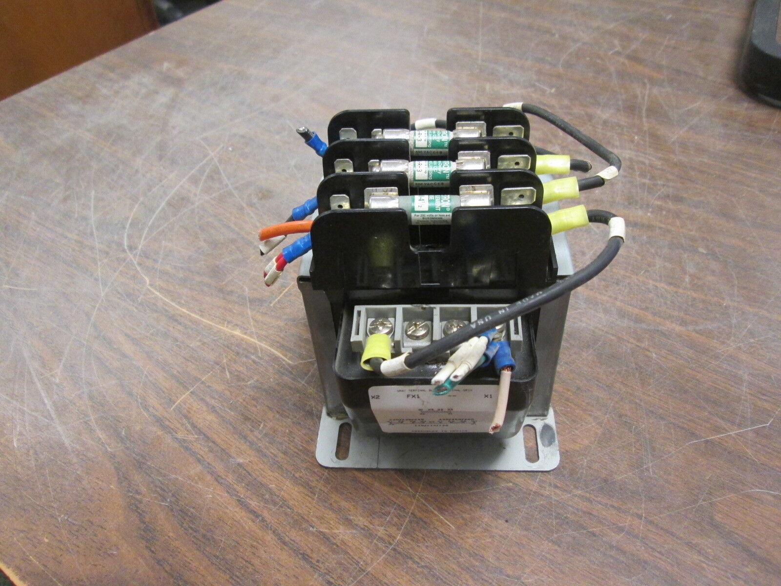 GE Control Transformers 9T58K0049G38 0.375KVA Pri: 240/480V Sec: 120V Used