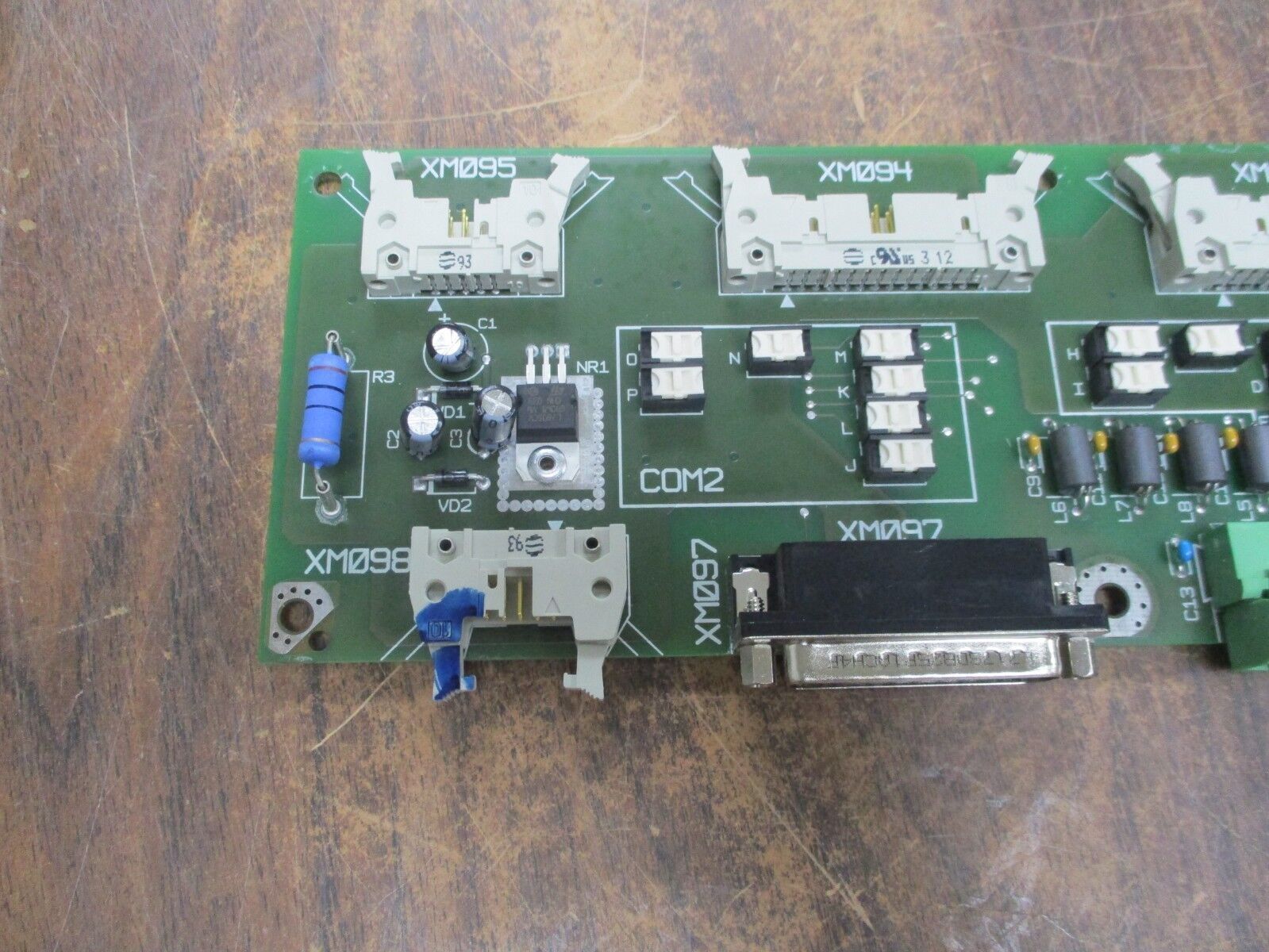 Merlin Gerin RAUZ PCB 6739856 6739855XD-2EA Used