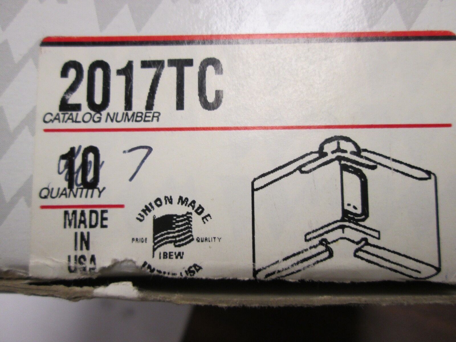 Wiremold Int Corner Coupling 2017TC *Lot of 7* New Surplus