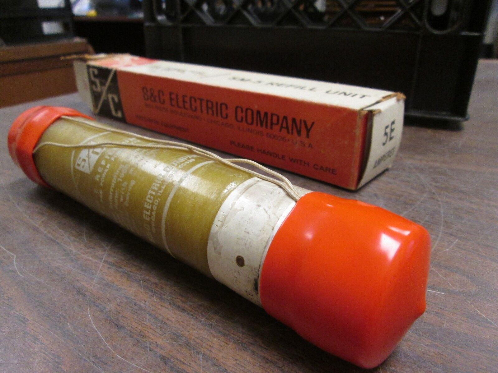 S&C SM-5 Power Fuse Refill Unit 130007-R4 4.16KV .5A New Surplus