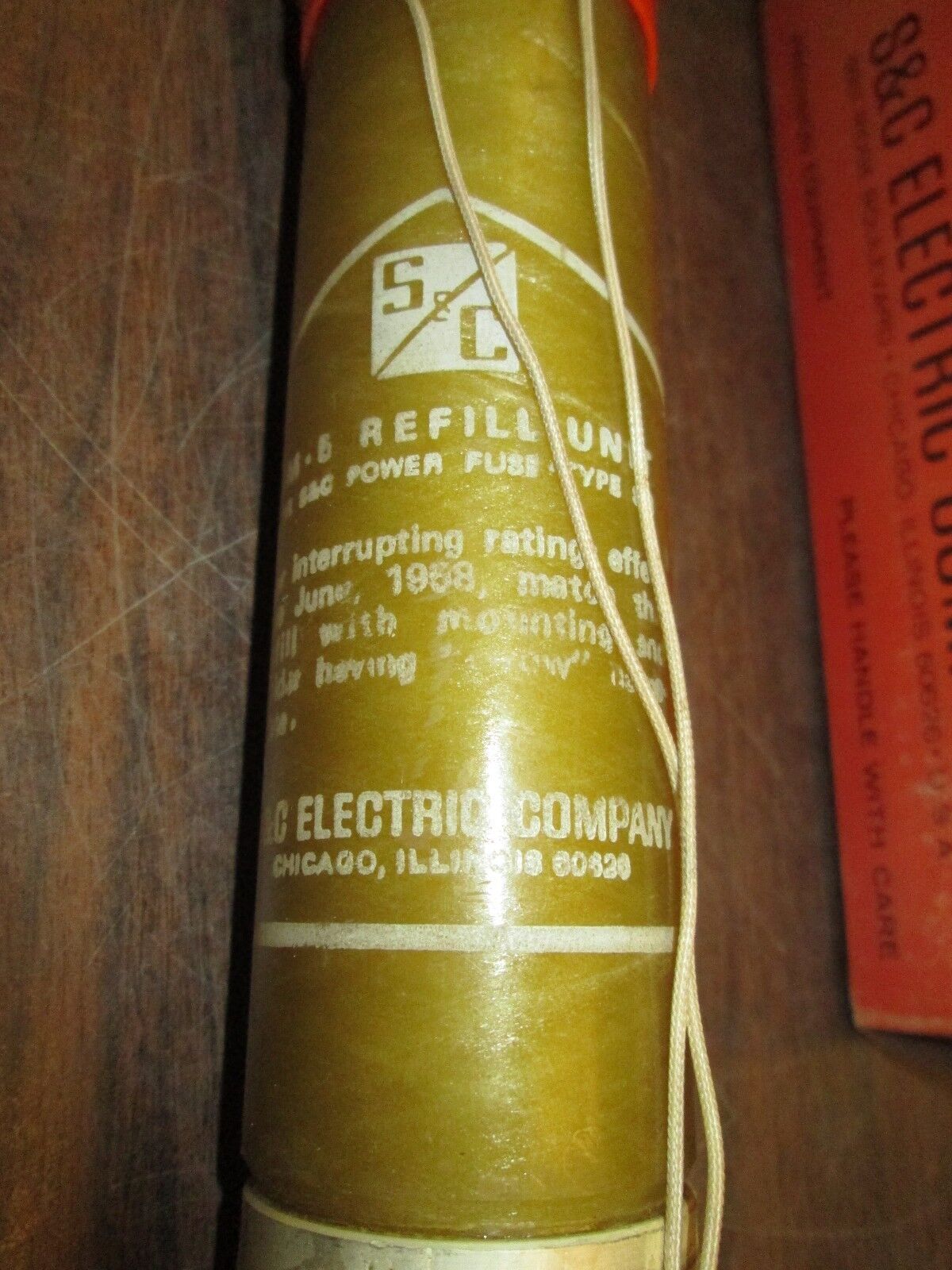 S&C SM-5 Power Fuse Refill Unit 130007-R4 4.16KV .5A New Surplus