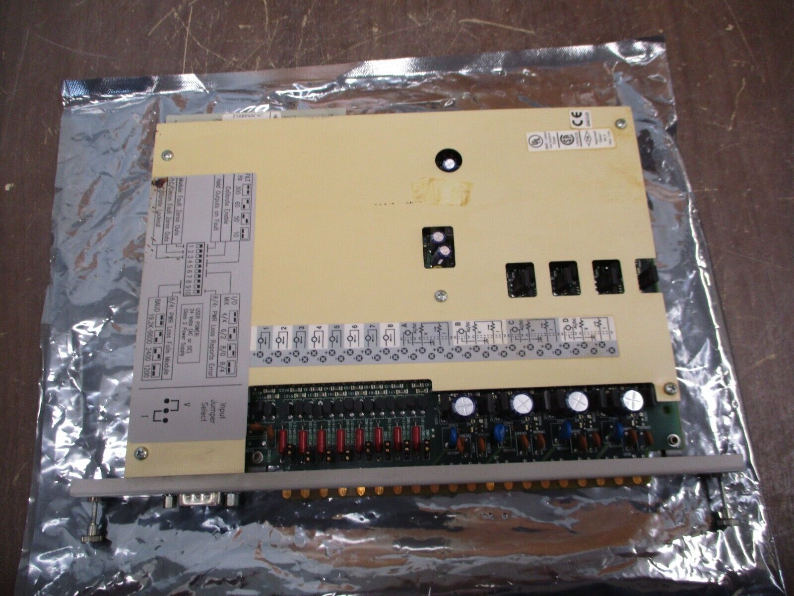 Siemens Analog I/O Module 505-7012 8 in 4 out Used