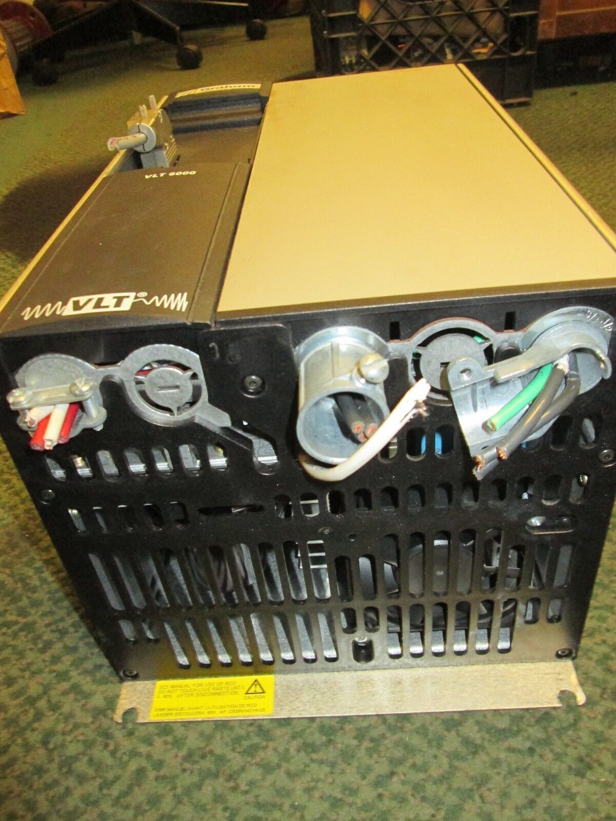 Graham VLT 6000 AC Drive 175Z7284 5.0HP Used
