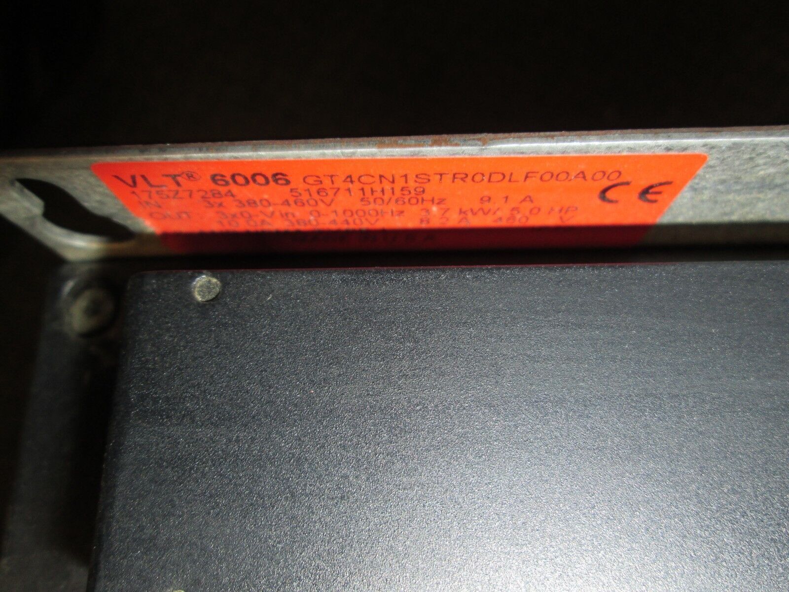 Graham VLT 6000 AC Drive 175Z7284 5.0HP Used