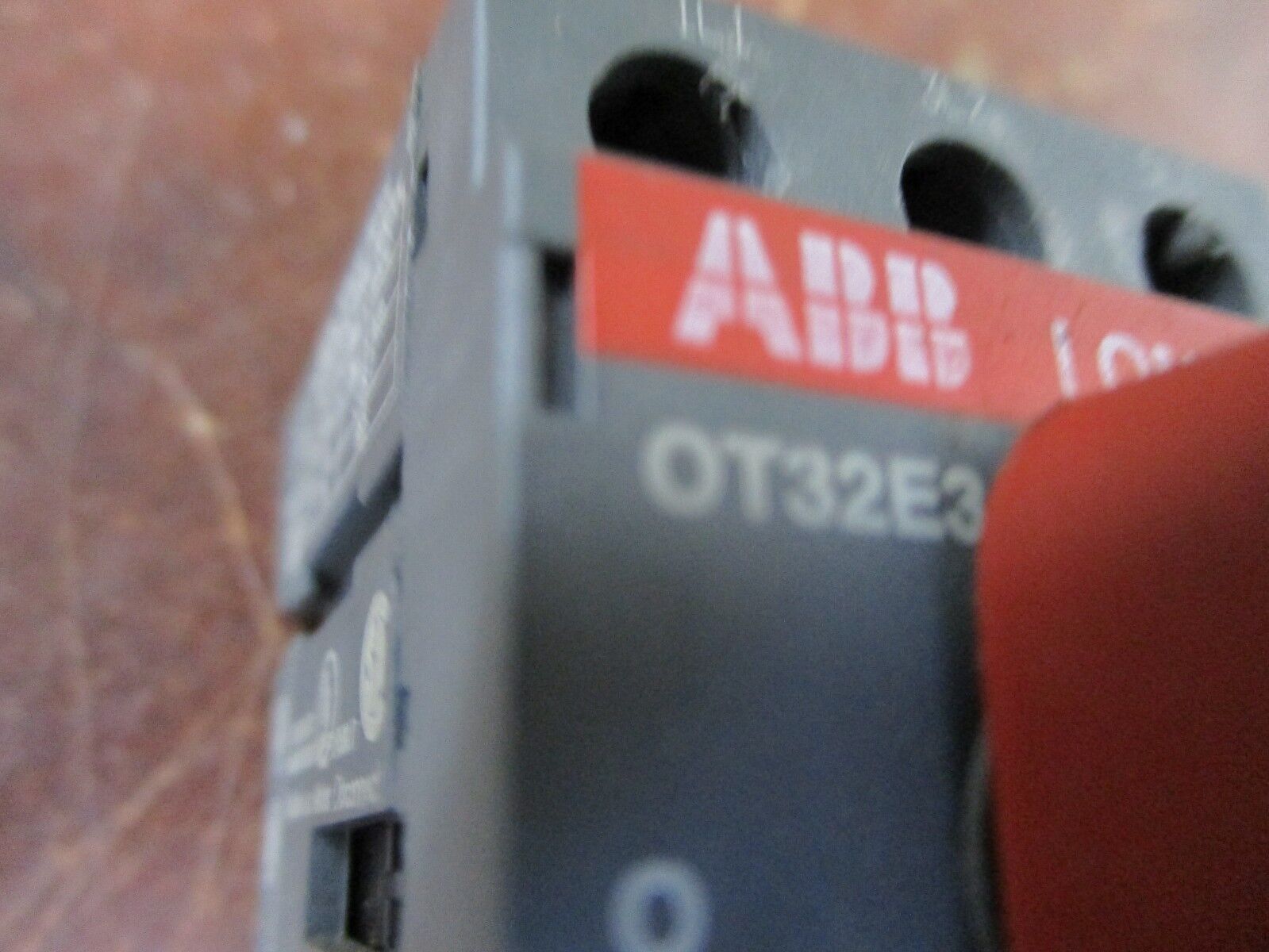 ABB Disconnect Switch OT32E3 40A 600V 3P Used **No Shaft/Handle**