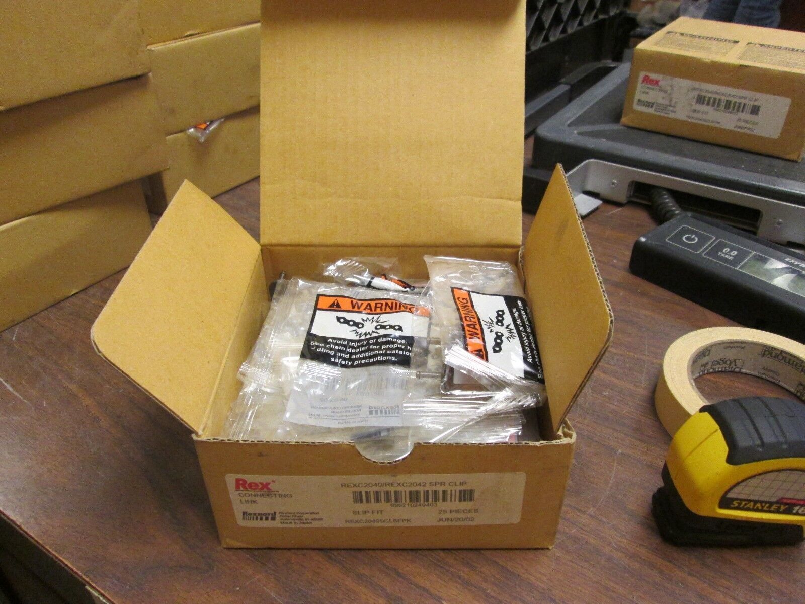 Rexnord Rex Slipfit Connecting Link REXC2040/REXC2042 *Box of 25* New Surplus