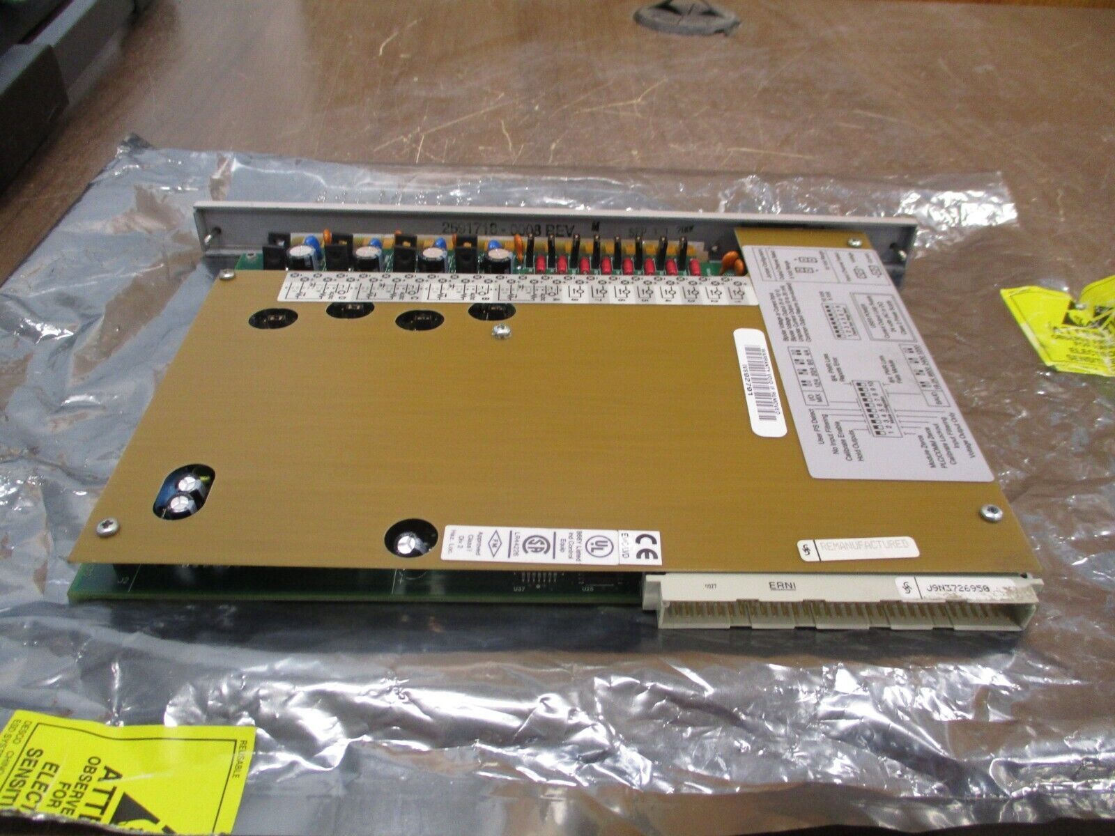 Siemens Bipolar Analog Module 505-7016 8in/4out Used