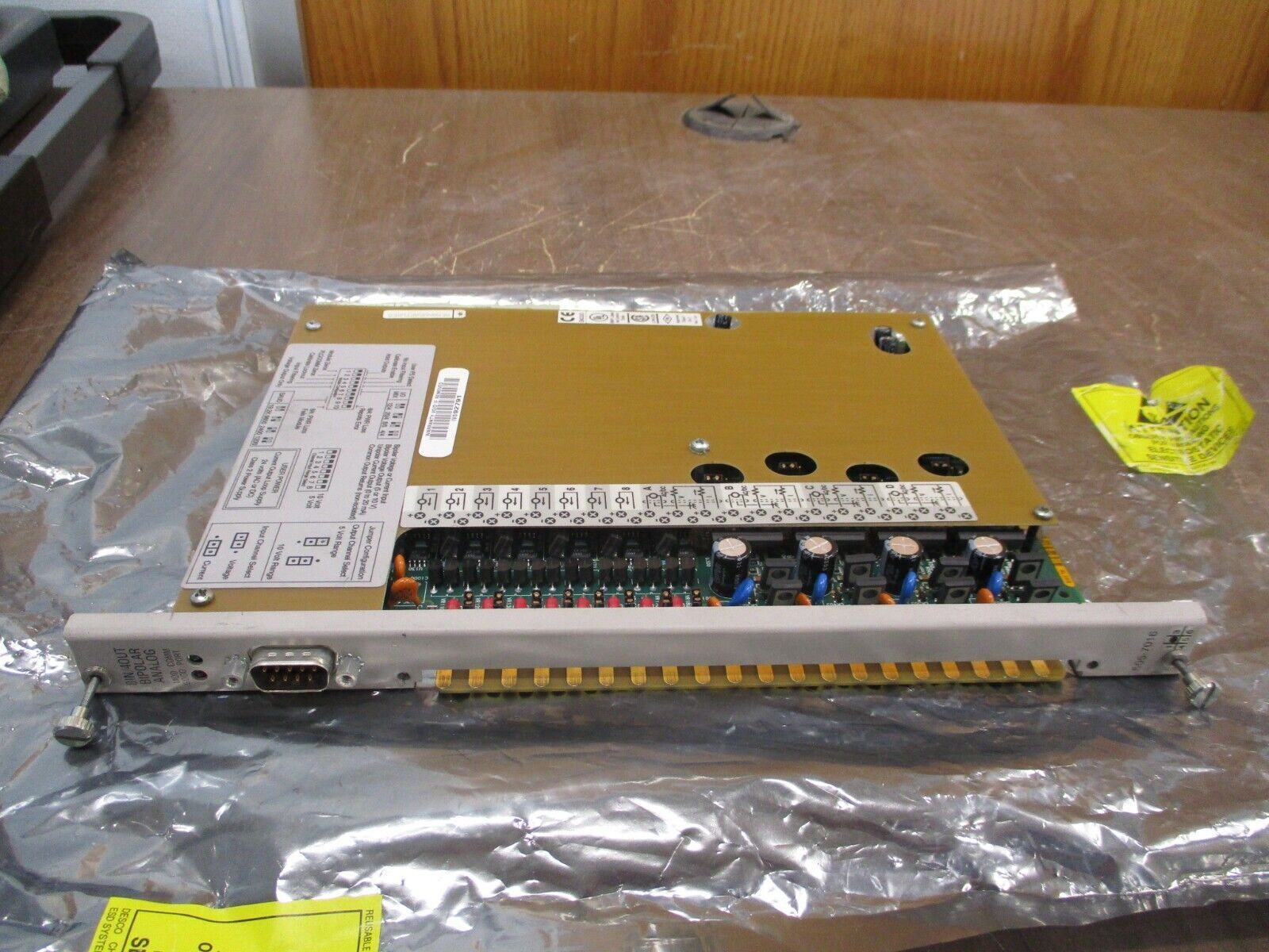 Siemens Bipolar Analog Module 505-7016 8in/4out Used