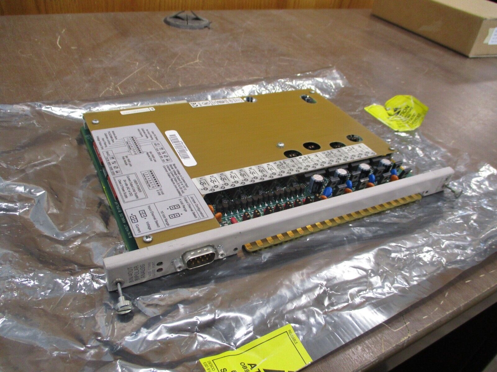 Siemens Bipolar Analog Module 505-7016 8in/4out Used