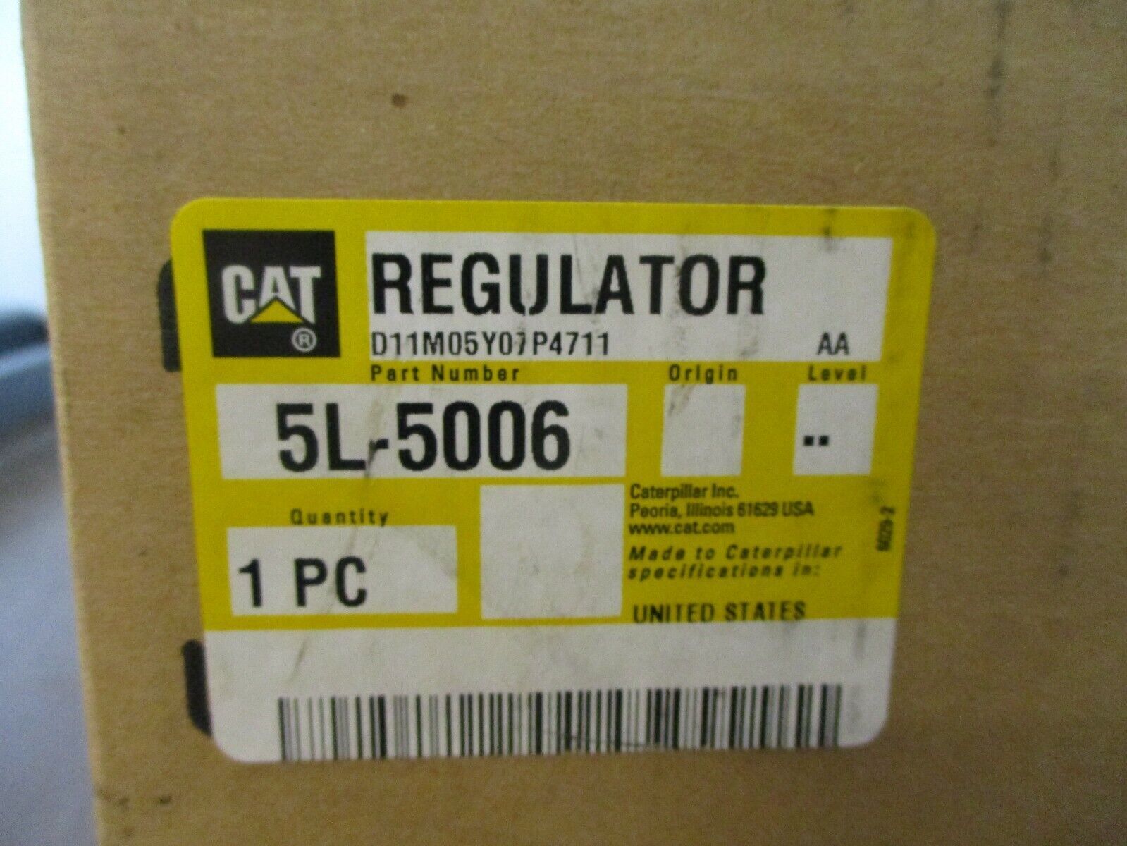 CAT Regulator 5L-5006 New Surplus