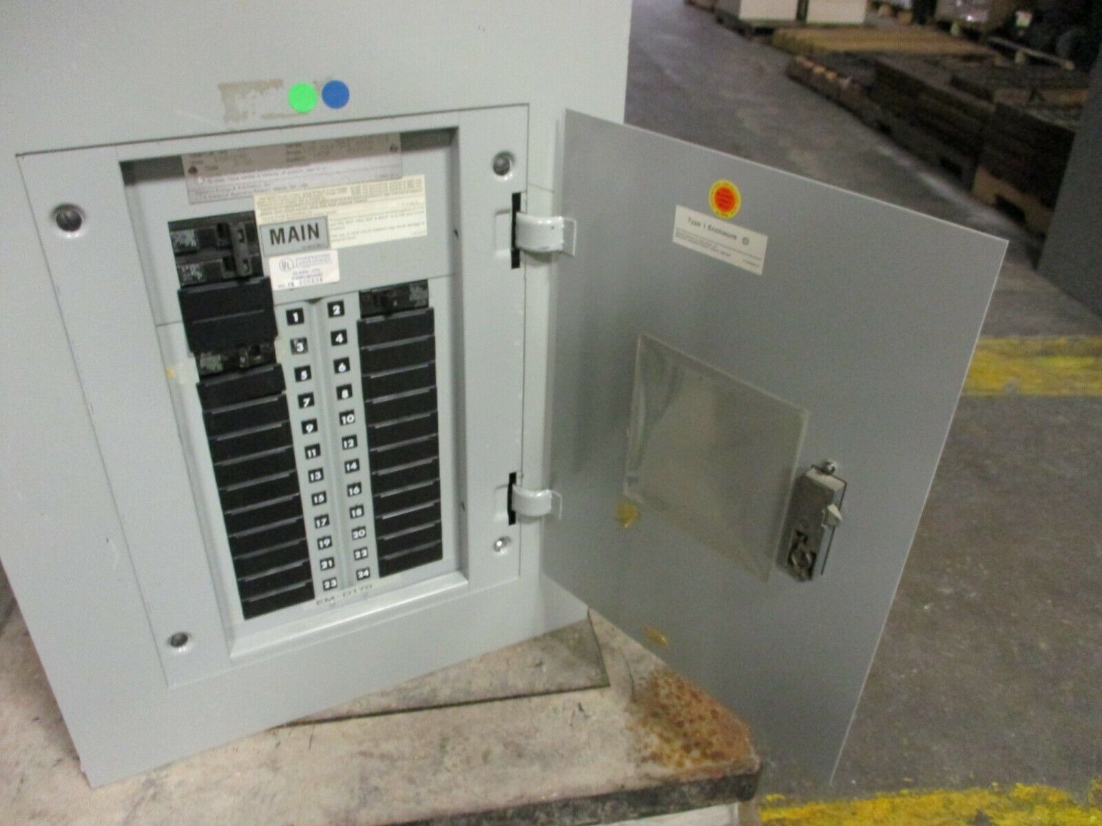 Siemens Main Breaker Circuit Breaker Panel CDP-7 100A Max 120/240