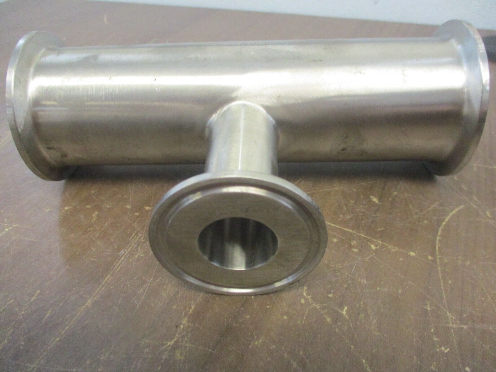 Advance Stainless Steel Sanitary Tee BRA.1.0 (2) 2" Ends (1) 1" End Used