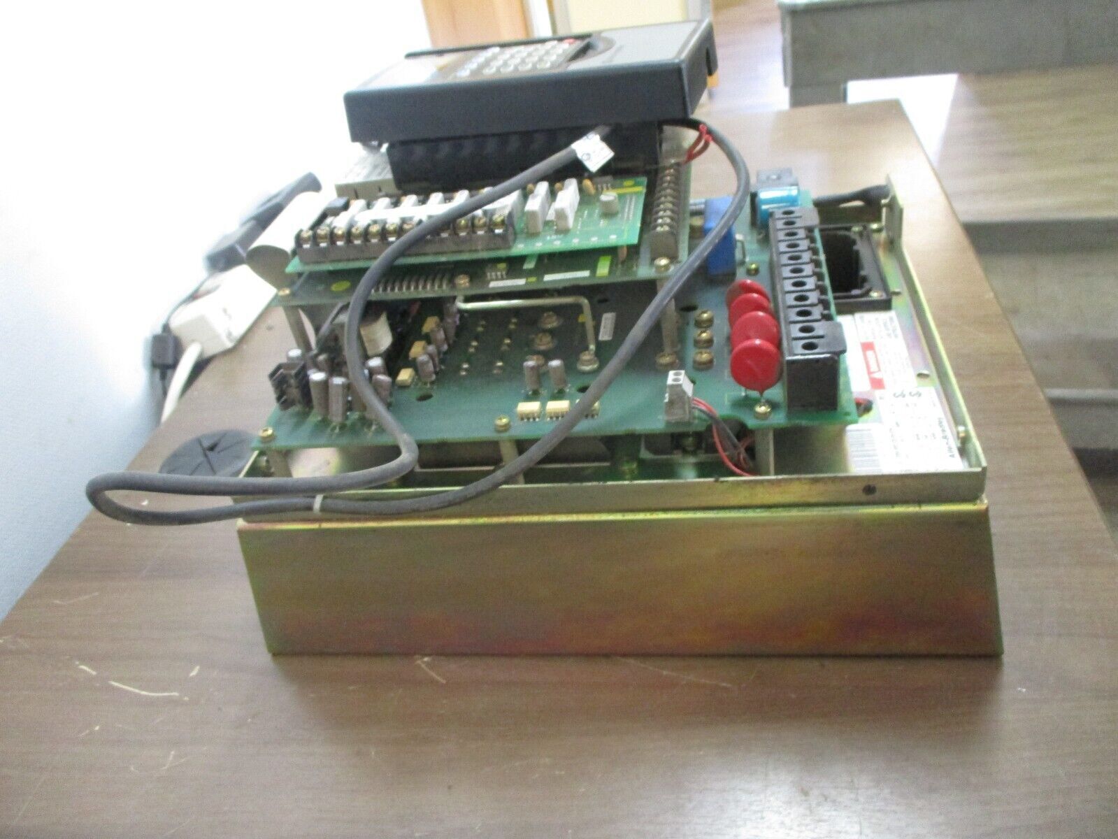 Allen-Bradley 1336 Plus AC Drive 1336S-BRF100-AN-EN4 Ser. E 10HP 3Ph w/ Keypad