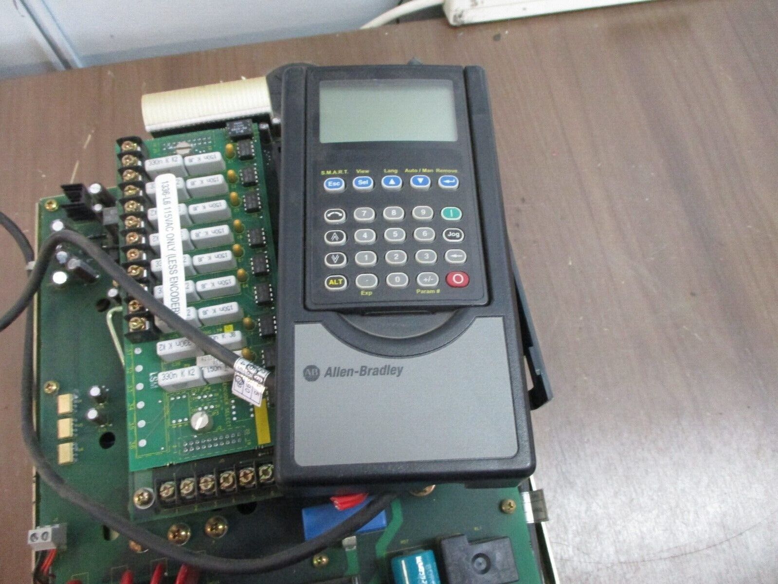 Allen-Bradley 1336 Plus AC Drive 1336S-BRF100-AN-EN4 Ser. E 10HP 3Ph w/ Keypad