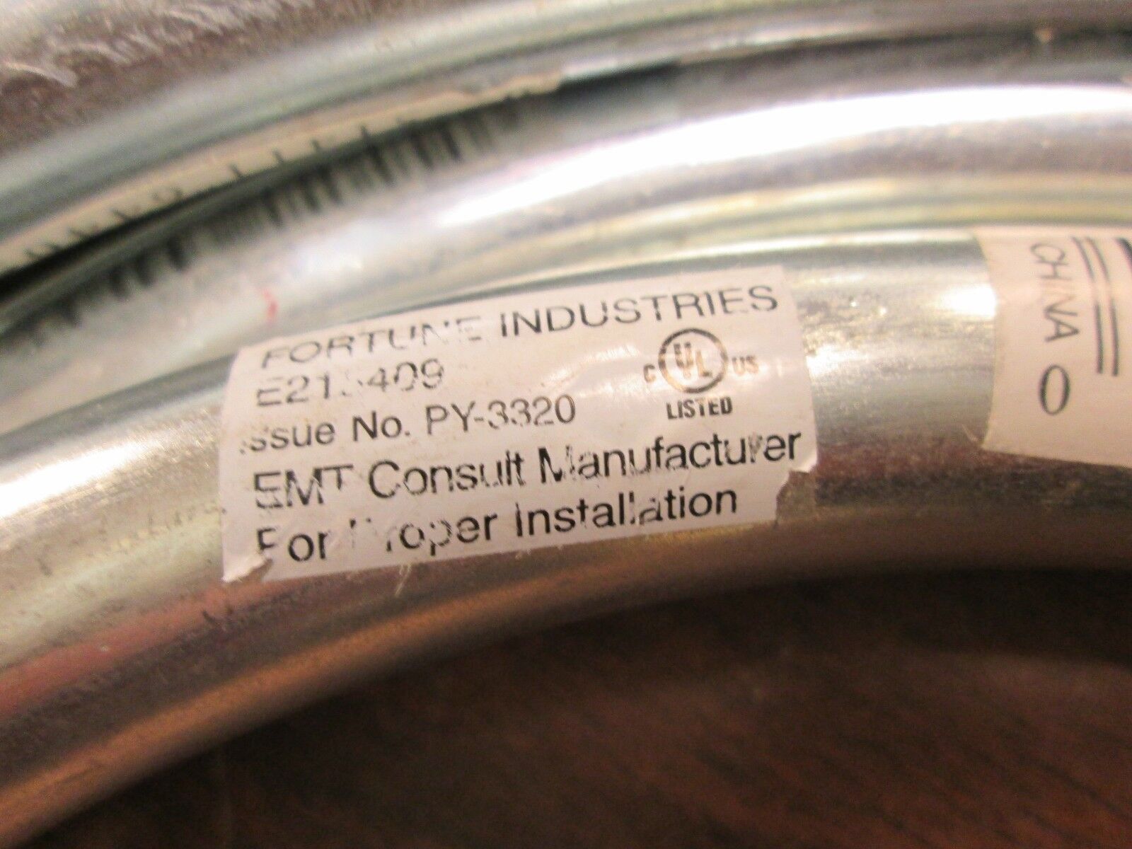 Fortune Industries 90° Conduit E215409 5/8" I.D. Lot of 6 New Surplus