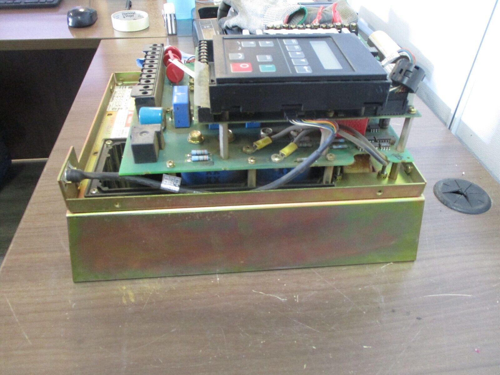 Allen-Bradley 1336 Plus AC Drive 1336S-BRF100-AN-EN4 Ser. E 10HP 3Ph w/ Keypad