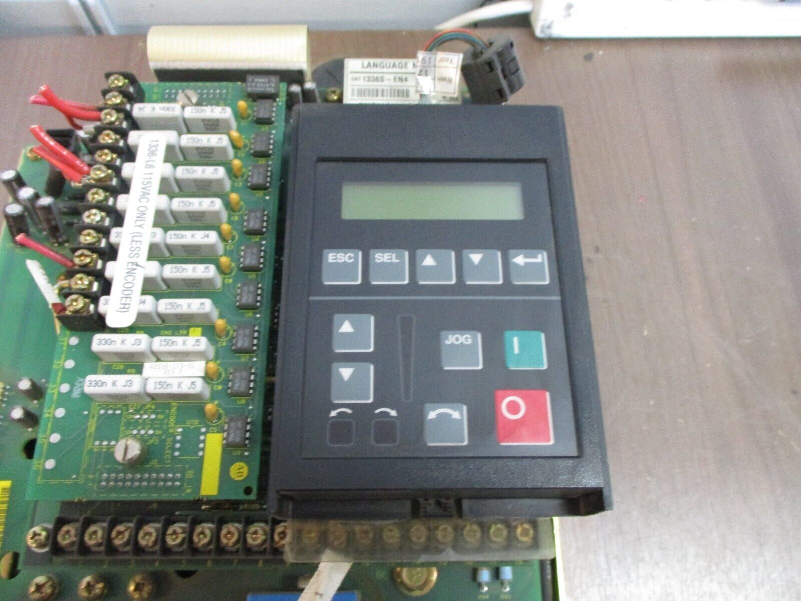 Allen-Bradley 1336 Plus AC Drive 1336S-BRF100-AN-EN4 Ser. E 10HP 3Ph w/ Keypad