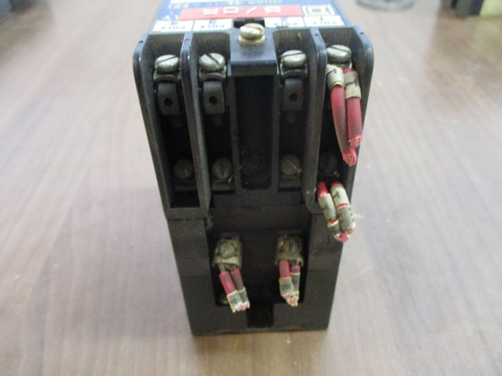 Square D Control Relay 8501 L0-40 A JJ Ser. A 8P 10A 600V Used