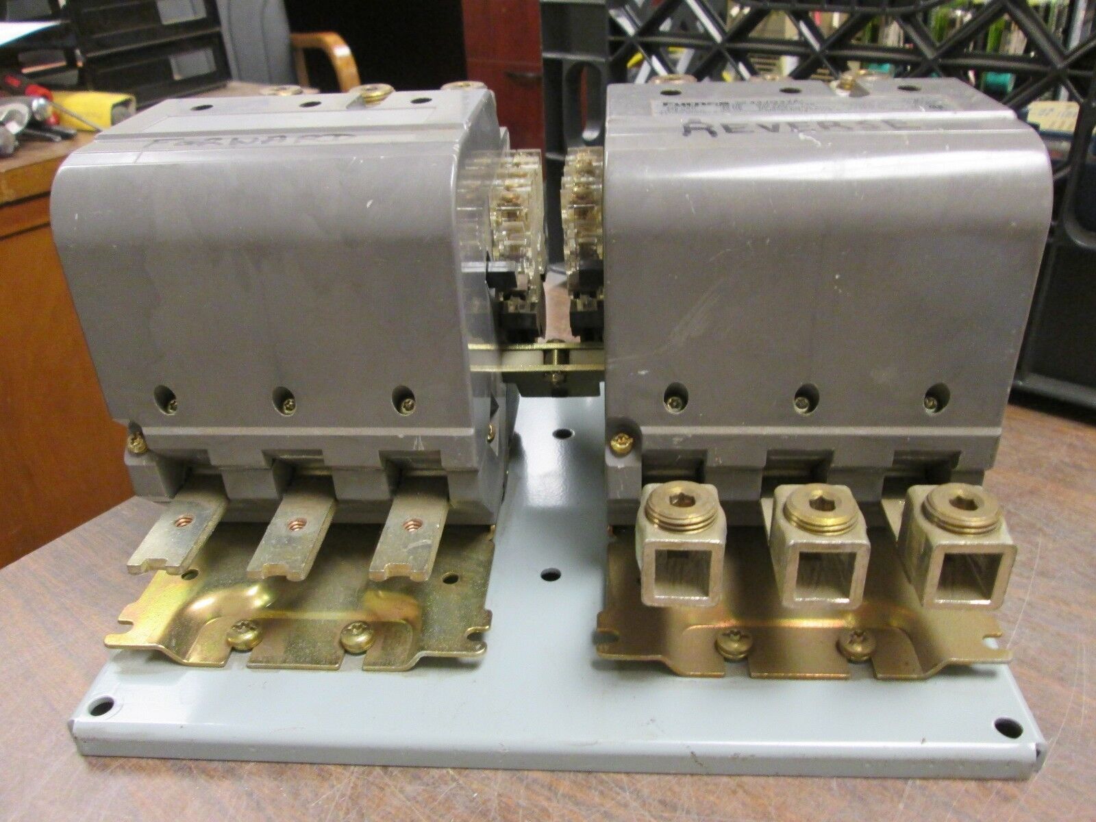 Furas Reversing Contactor 43JG32A* 120V Coil 135A 600V Used