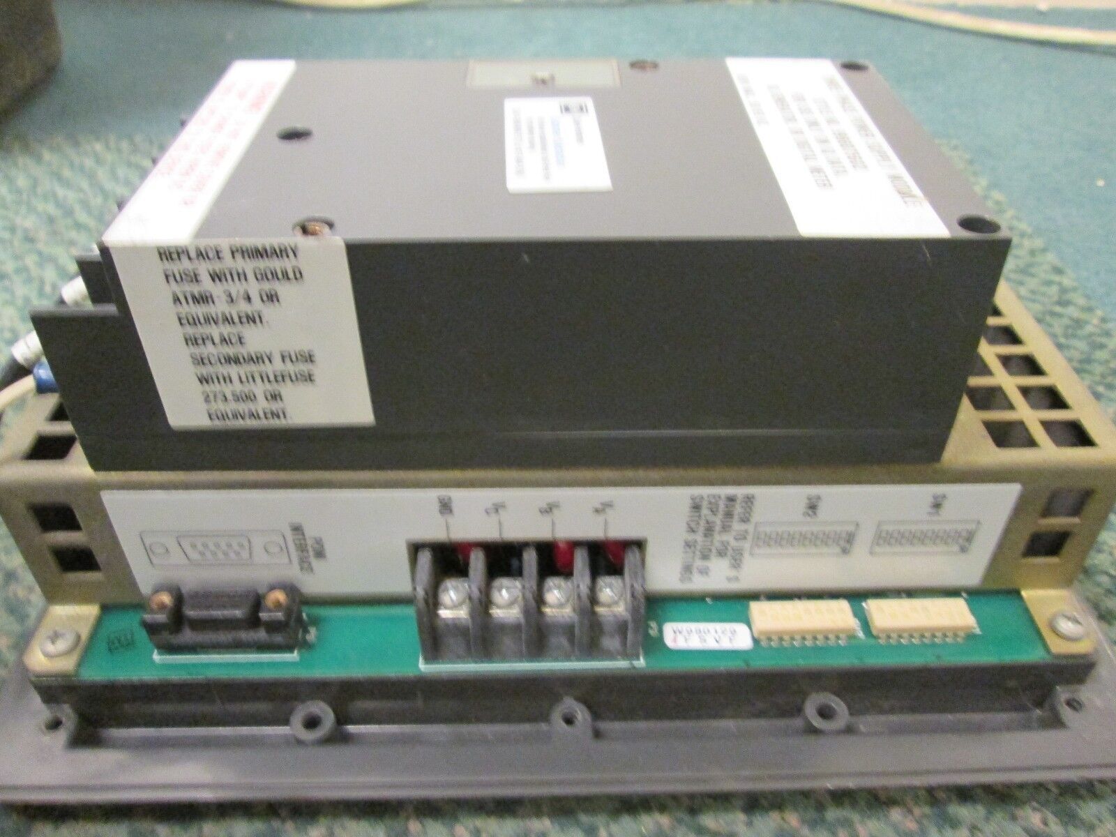 Westinghouse IQ Data Module 2D78533 w/ 9966D75G02 3-Phase Power Supply Used