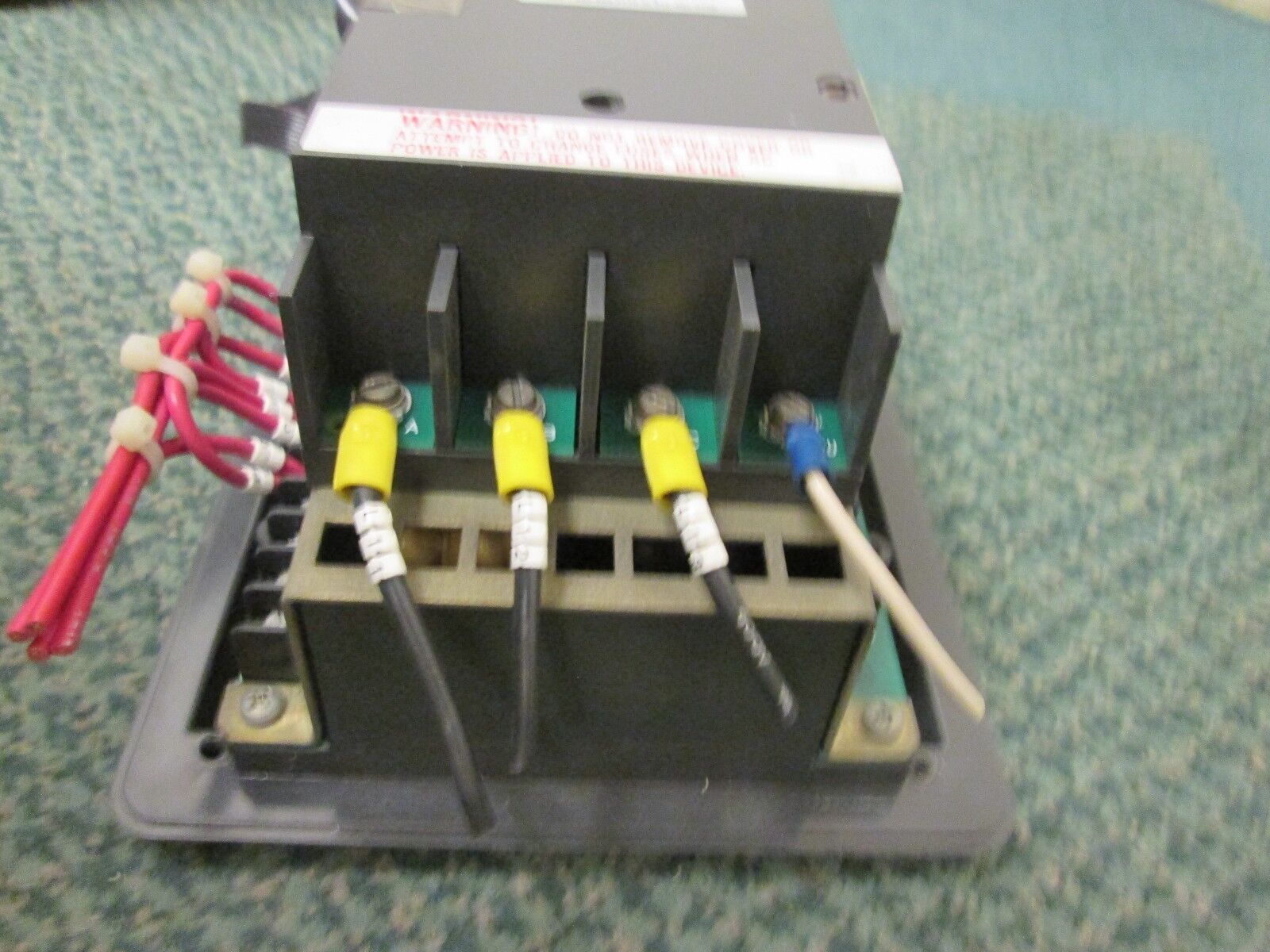 Westinghouse IQ Data Module 2D78533 w/ 9966D75G02 3-Phase Power Supply Used