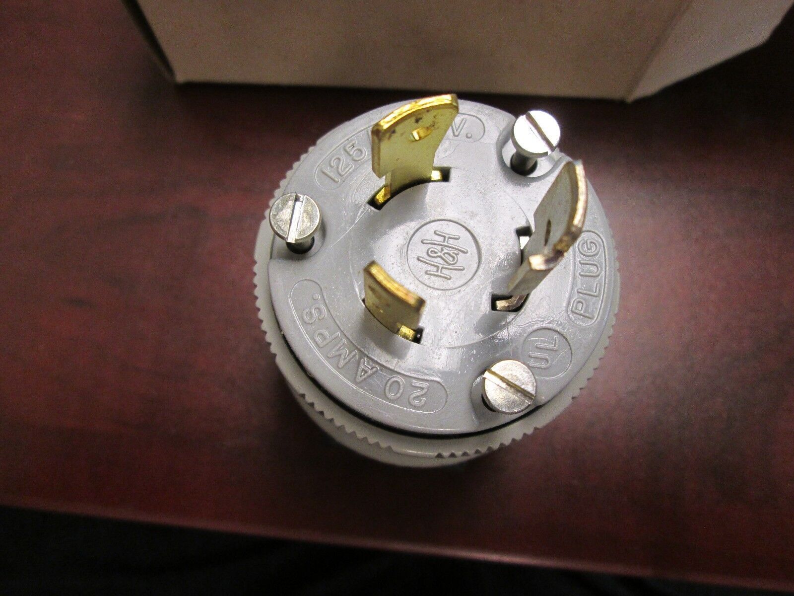 Arrow Hart Plug 6242 20A 125/250V 3P 3W New Surplus