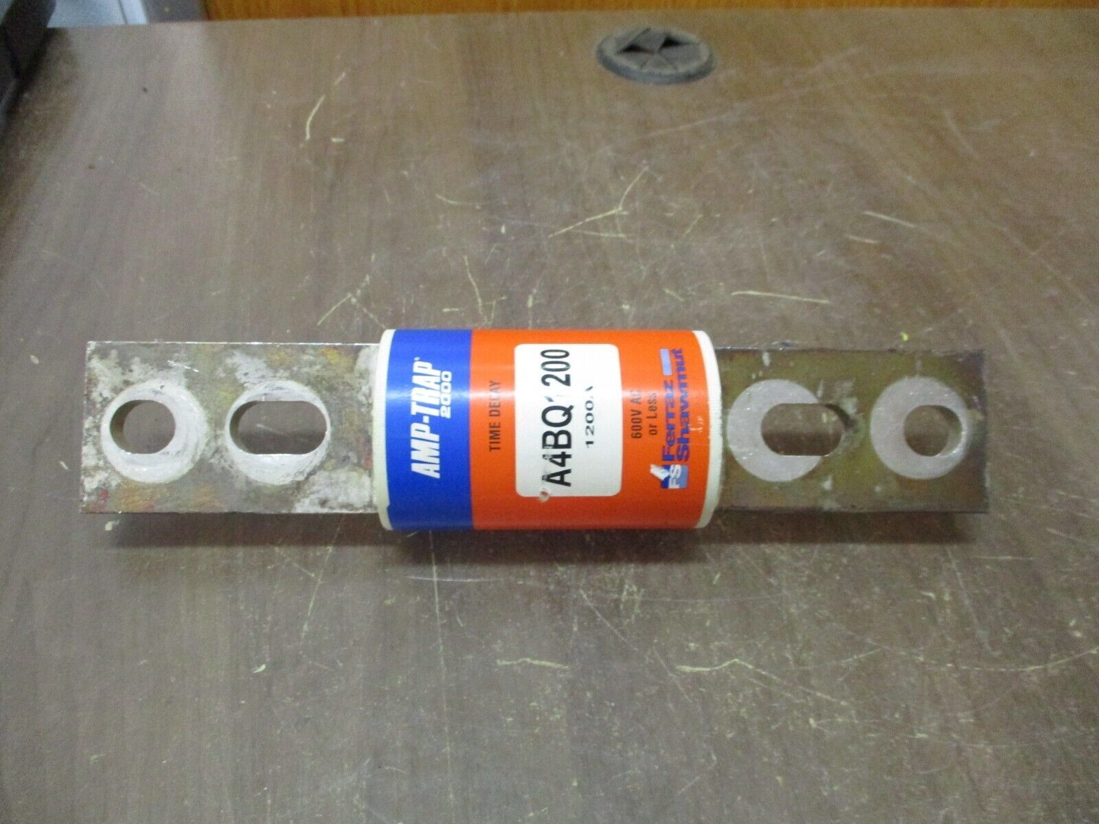 Ferraz Shawmut Amp-Trap 2000 Fuse A4BQ1200 1200A 600V Used