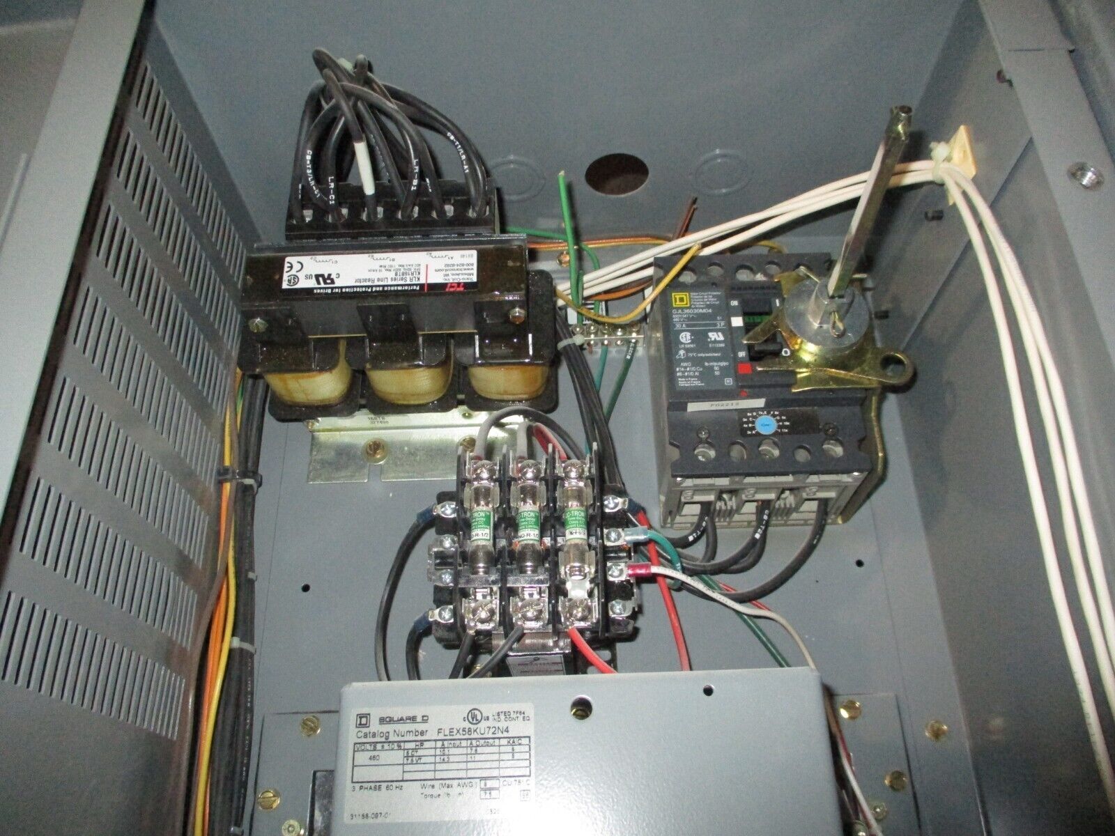 Square D EconoFlex Altivar AC Drive w/ Bypass 8839 58EGG4VY Ser. A 7.5HP 3Ph