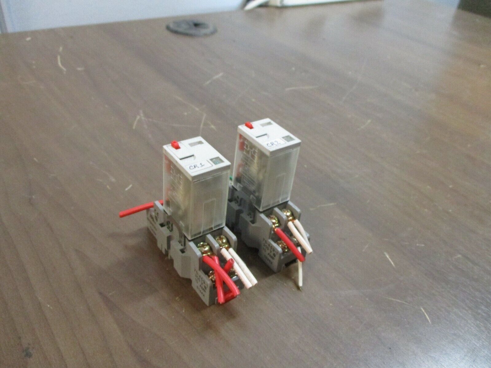 Magnecraft Relay 782XBXM4L 120V Coil w/ Base *Lot of 2* Used