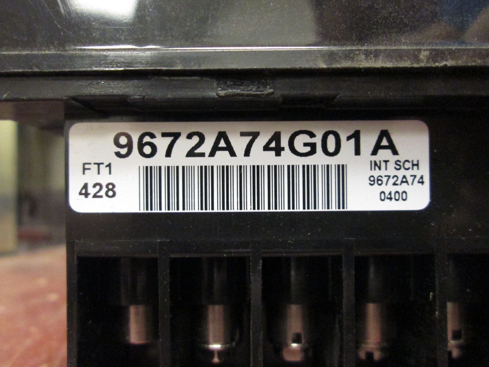 ABB Test Switch 9672A74G01A Used