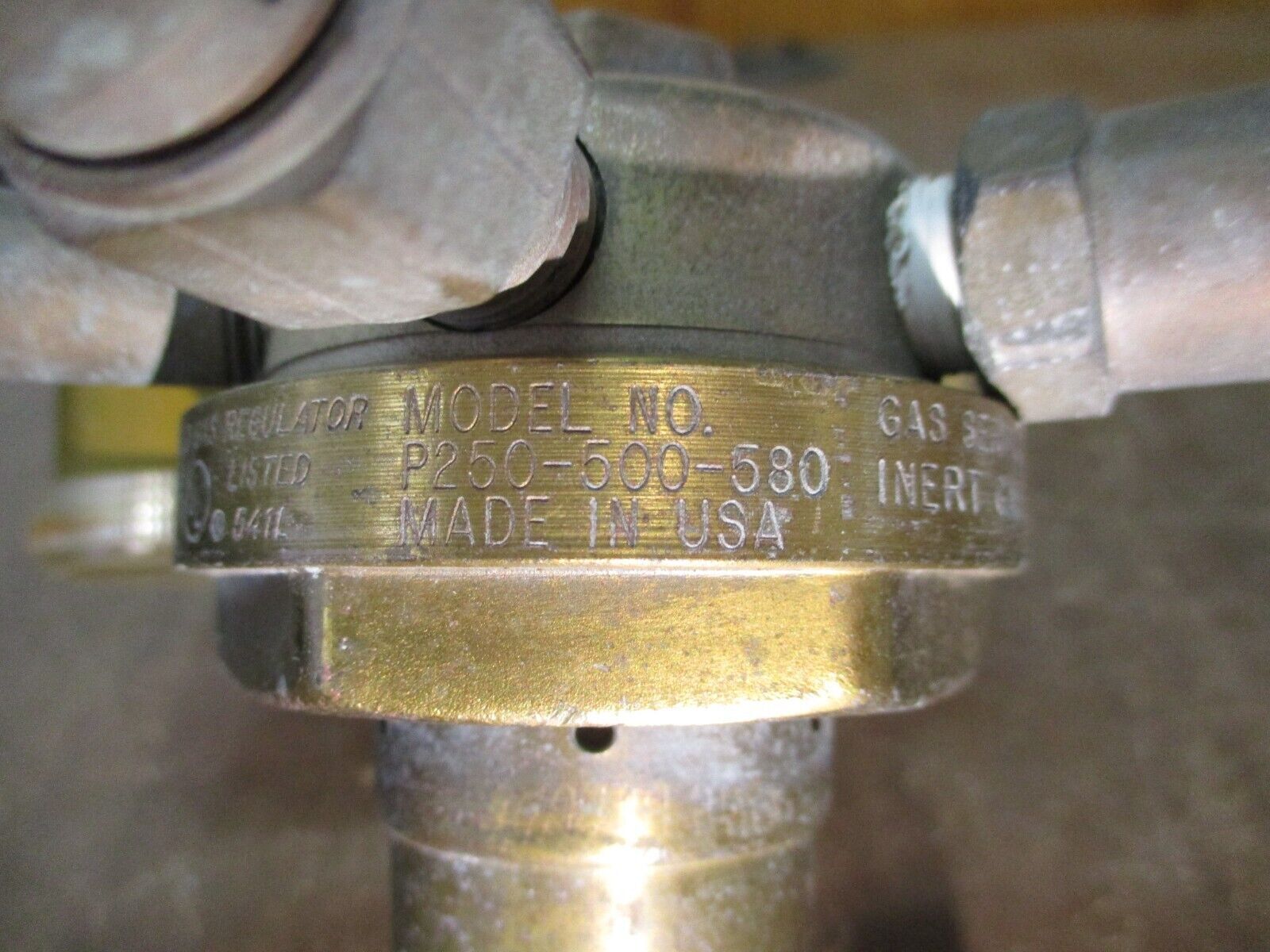 Victor Medalist Gas Regulator P250-500-580 3000 PSIG Max Used
