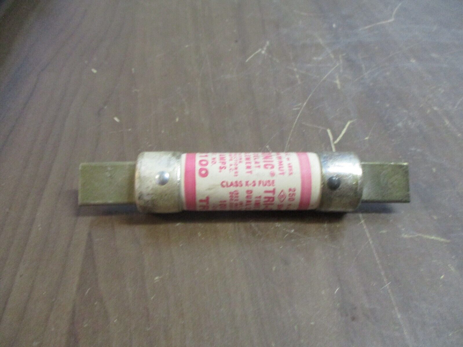 Shawmut Tri-Onic Fuse TR100 100A 250V *Lot of 2* Used