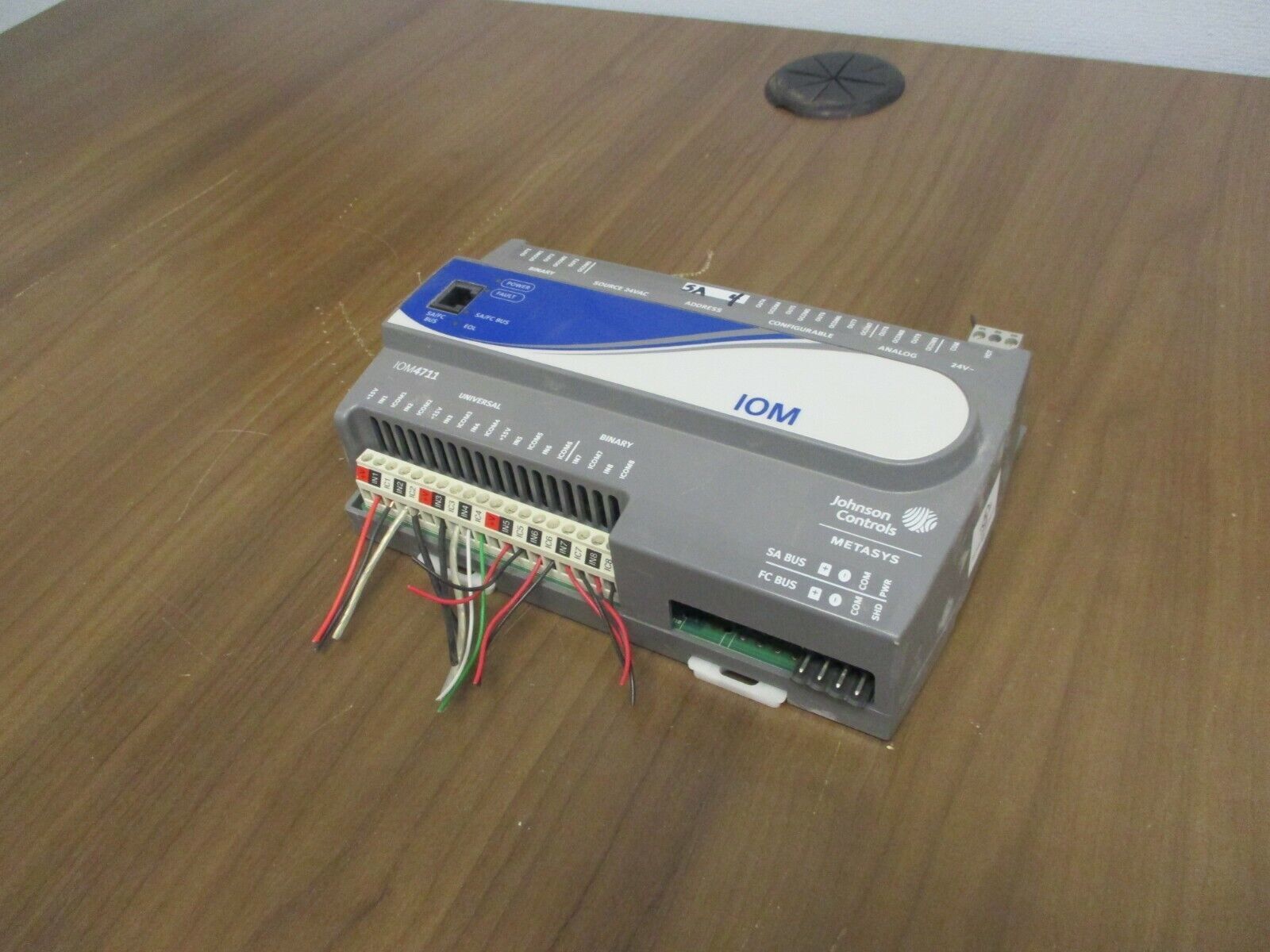 Johnson Controls Metasys IOM4711 Expansion Module MS-IOM4711-0 Rev. T Used